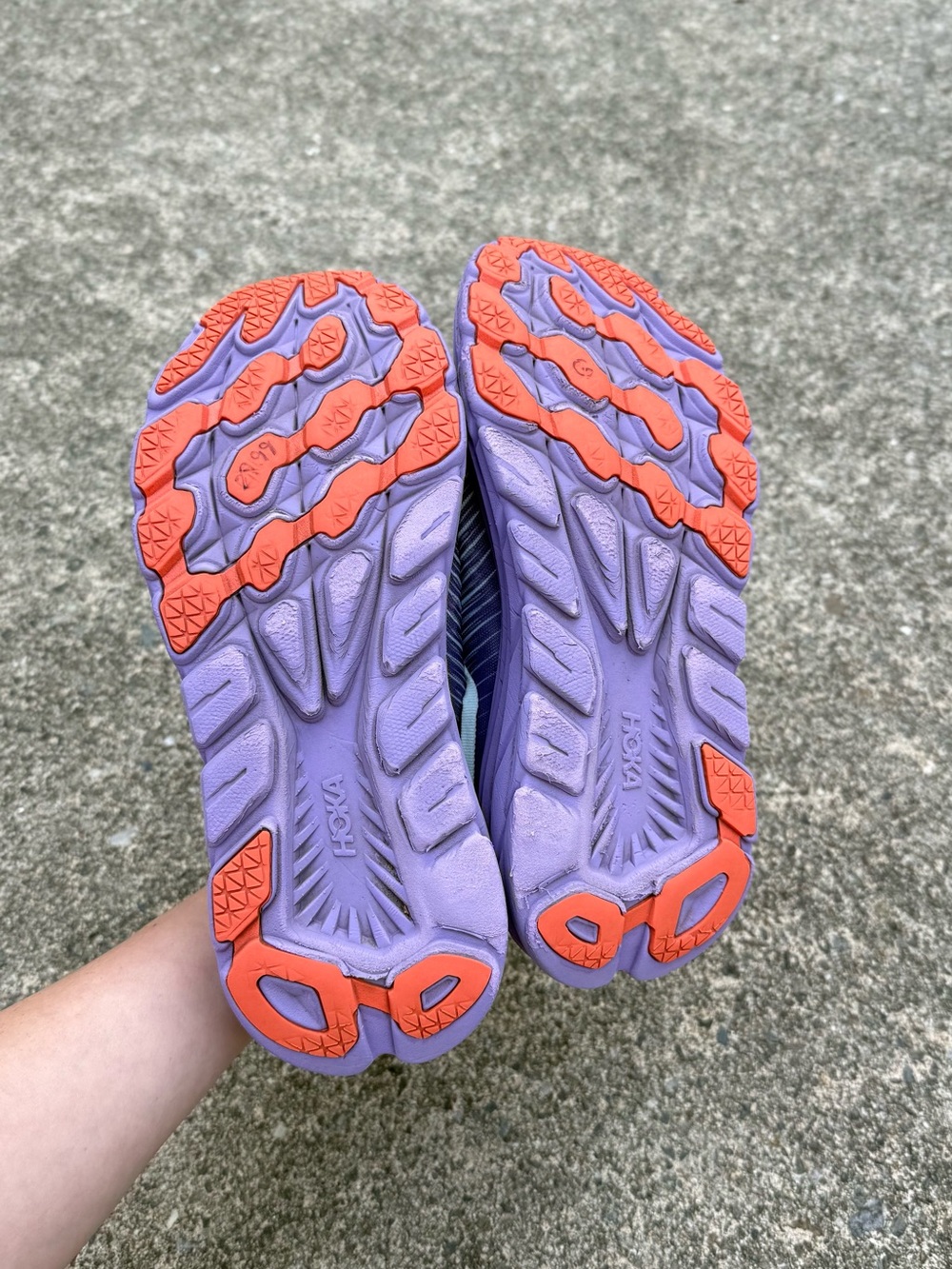 HOKA Rincon 3 Running Shoes Mint Lavender Gold Logo Women’s Size 8B - Picture 11 of 11